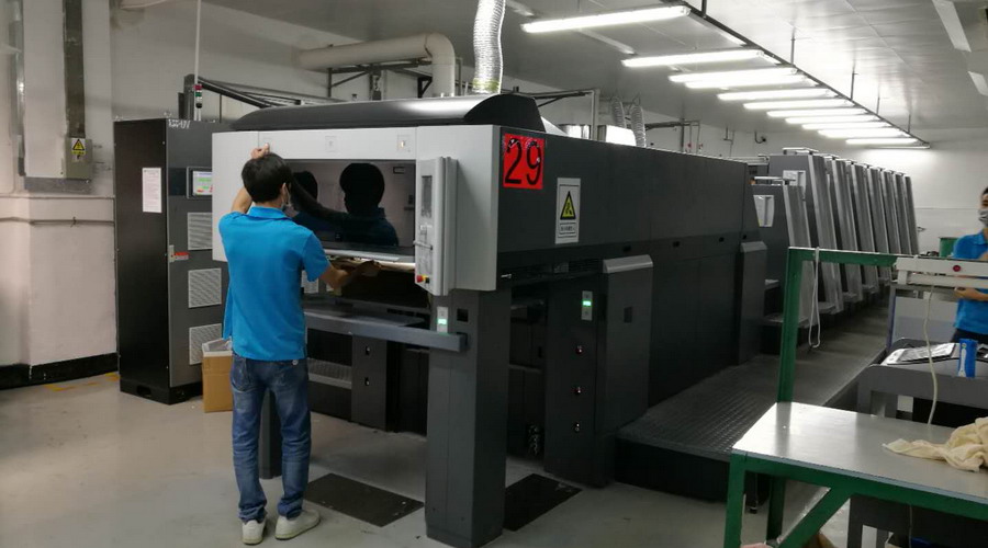 海德堡XL75加裝水冷uv設(shè)備