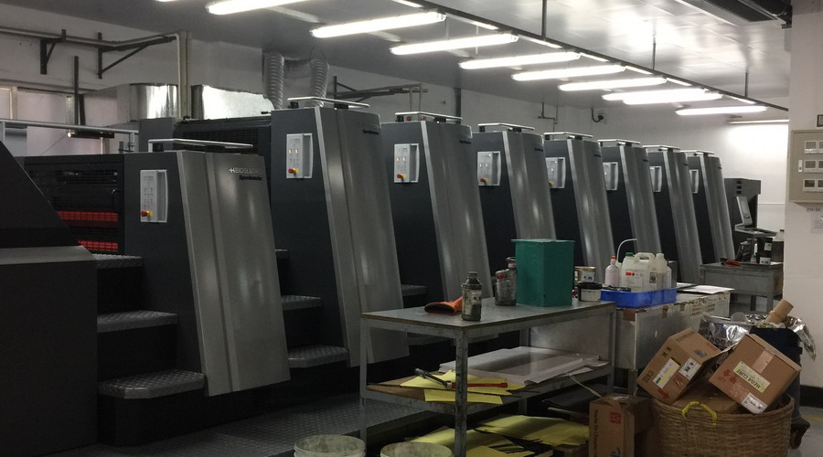 海德堡XL75加裝水冷uv系統(tǒng)